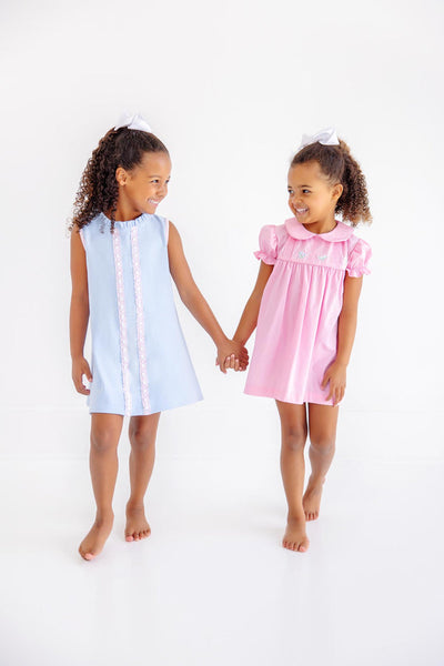 Lizzie's Luxe Leisure Dress - Ruffle