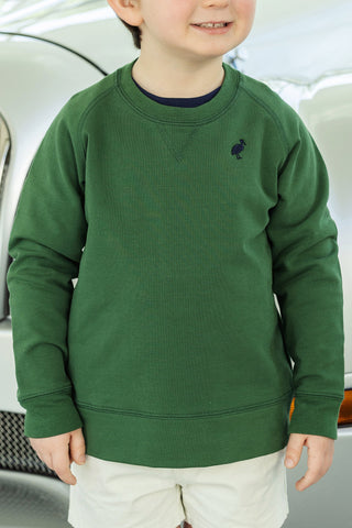 Cassidy Comfy Crewneck - Grier Green