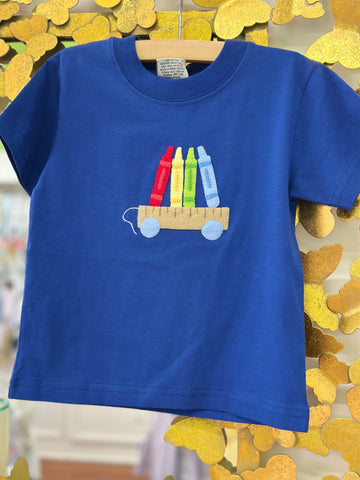 Wagon with Crayons S/S T-Shirt