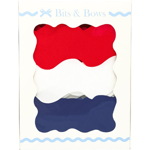 Scalloped Ribbon Set, Americana