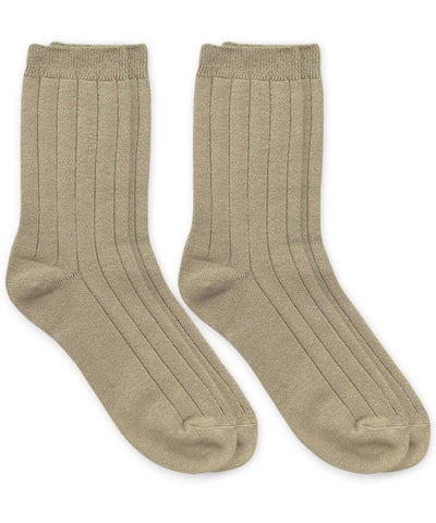 Rib Crew Socks - 2 pair pack