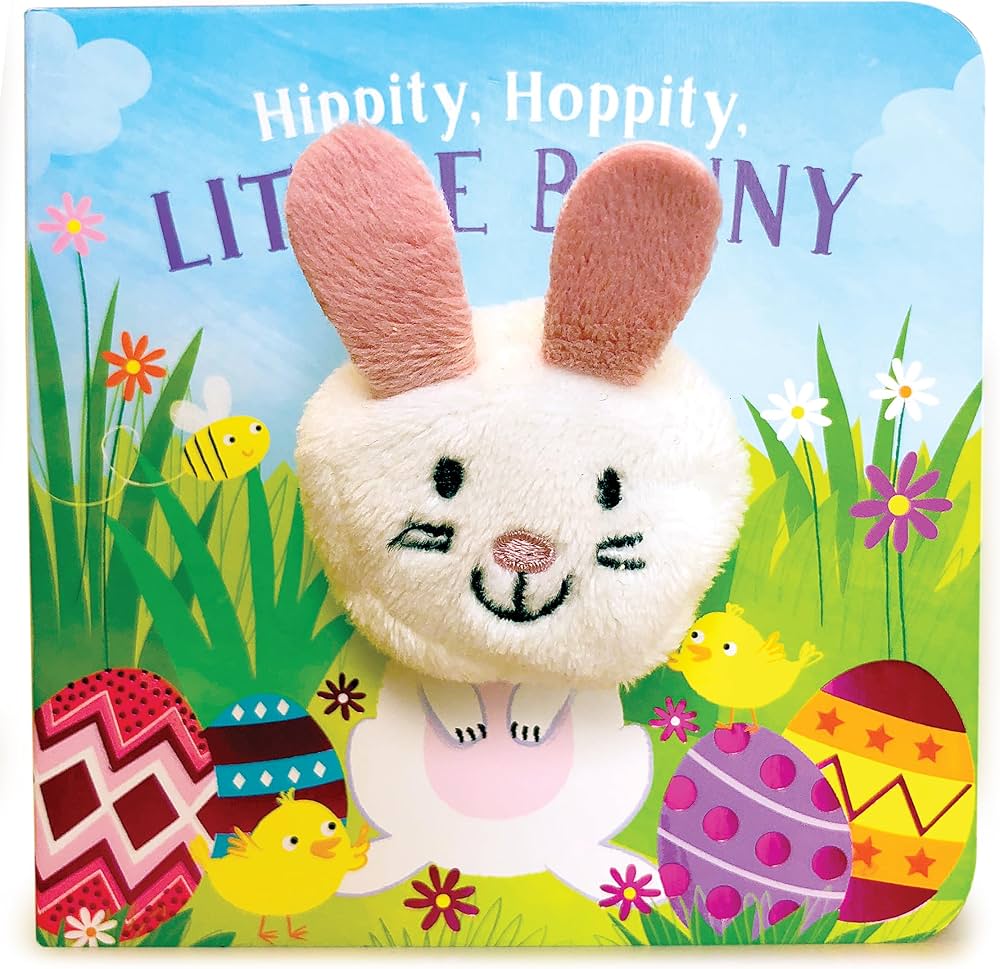 Hippity, Hoppity Little Bunny Finger Puppet Book