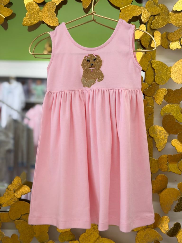 Sadie Sleeveless Dress - Puppy