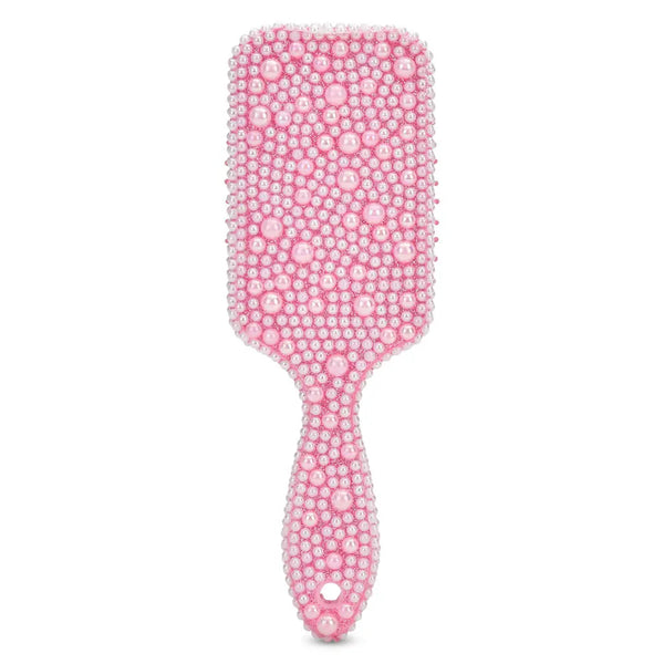 Pink Pearl Hair Paddle Brush