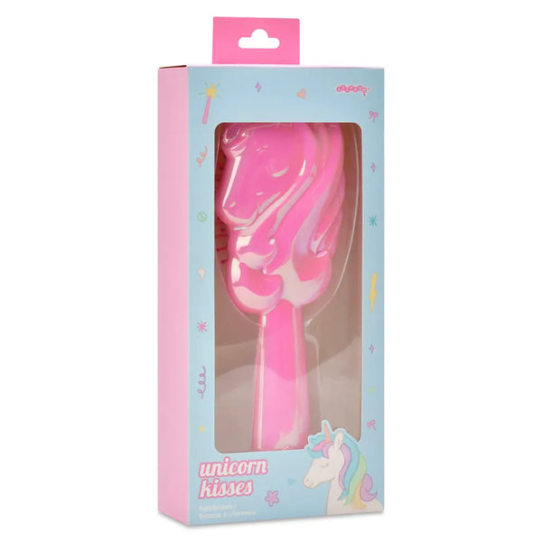 Unicorn Kisses Hair Brush
