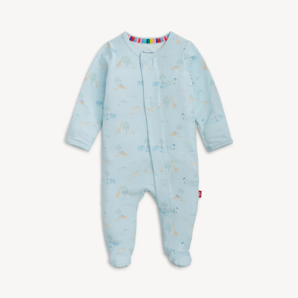 Magnetic Footie - Blue Serene Safari