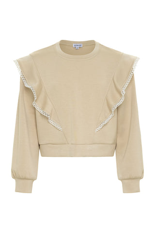 Livvy Sweatshirt - Beige