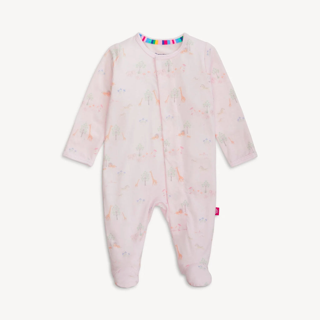 Magnetic Footie - Pink Serene Safari