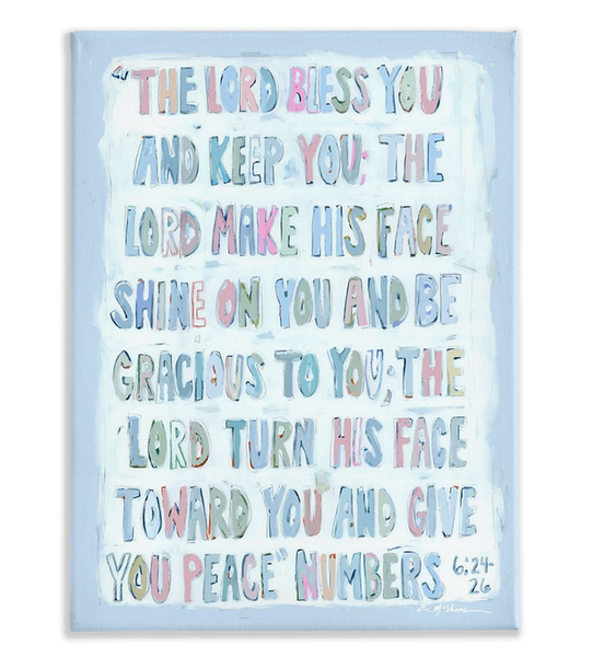 Numbers 6:24-26 Canvas Print