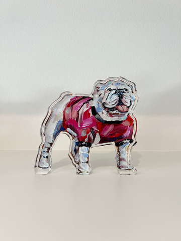 Acrylic Bulldog