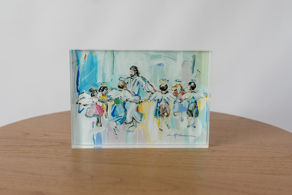 Acrylic Block: Dancing with Jesus