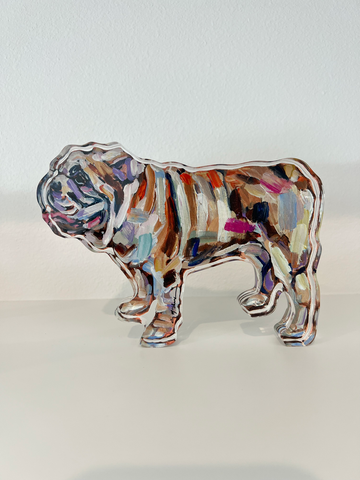 Acrylic English Bulldog