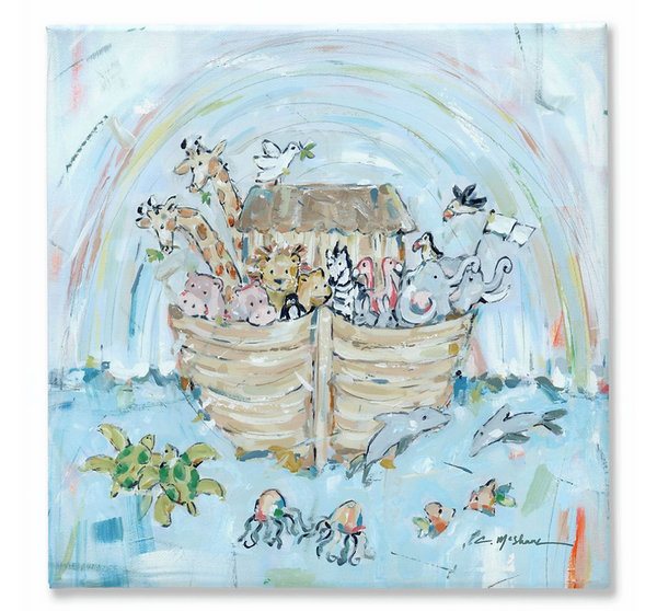 Noah's Ark Canvas Print, 10"x 8"