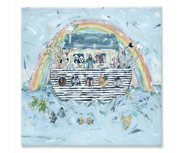 "Noah's Ark I" Canvas Print, 30x30