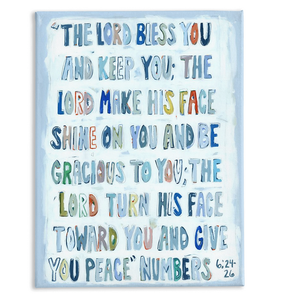 Numbers 6:24-26 Canvas Print