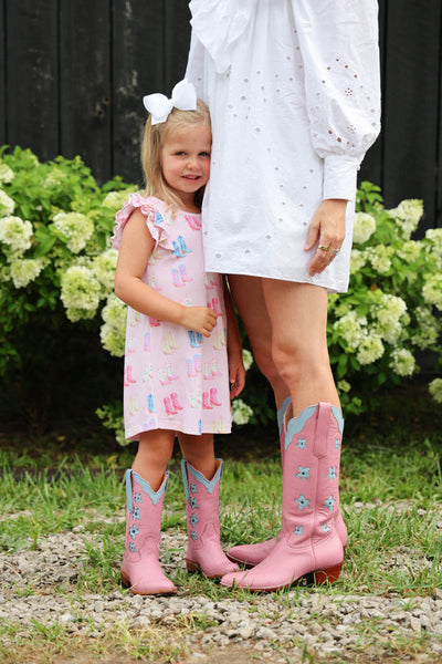 Ruehling Ruffle Dress - Cute to Boot