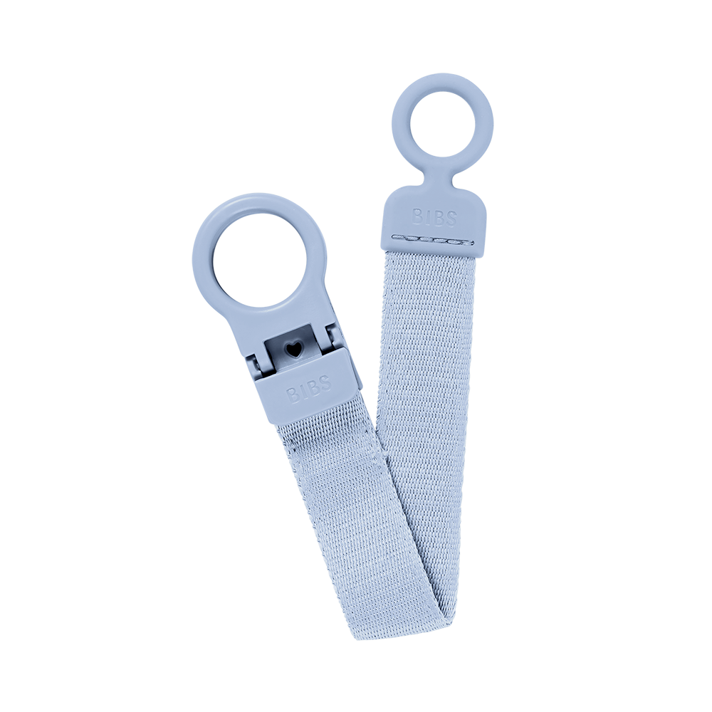 Pacifier Clip Loop - Dusty Blue