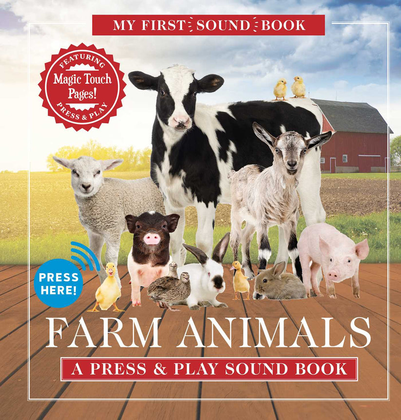 Farm Animals: My First Sound Book: A Press & Play Sound Book