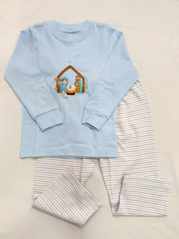 Nativity Pant Set, boys