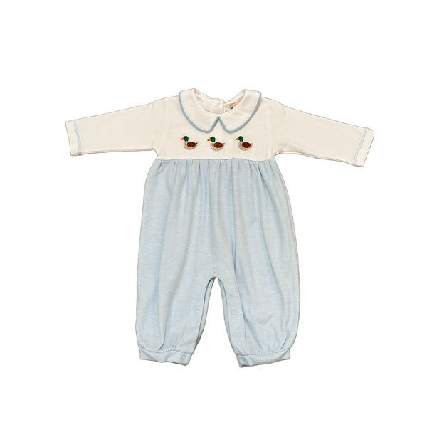 Mallard Embroidered Romper