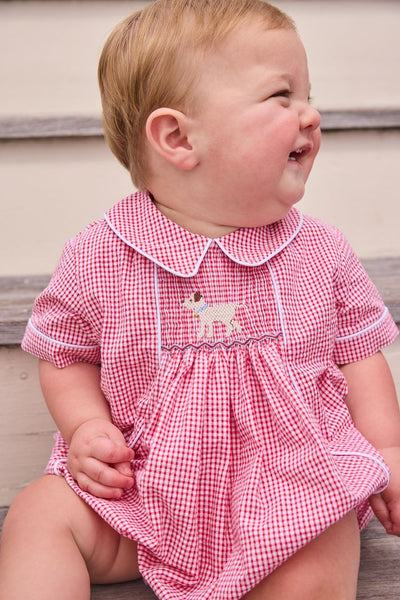 Chest Smocked Bubble - Lab