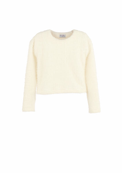 The Laurie Sweater, Ivory