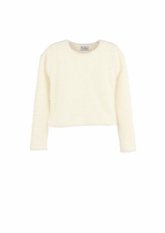 The Laurie Sweater, Ivory