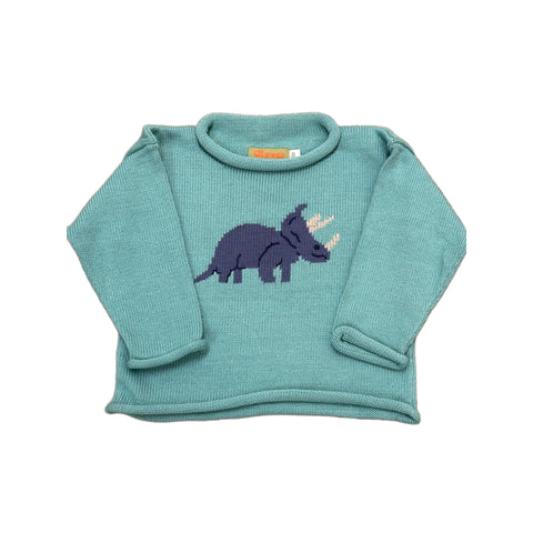 Triceratops Roll Neck Sweater