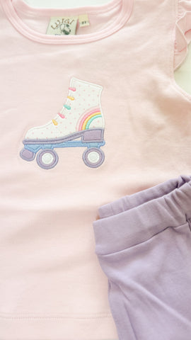 Roller Skate Short Set