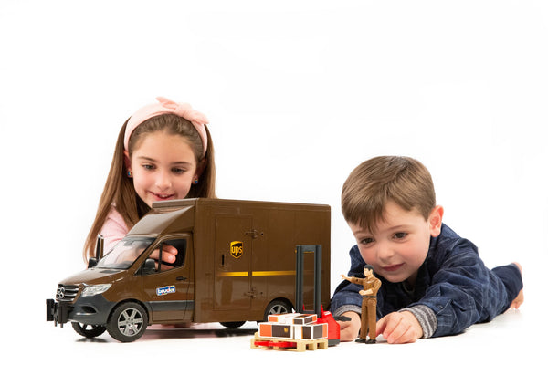 Mercedes-Benz Sprinter UPS with Driver and Accessories