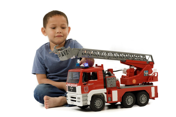 Fire Engine with Ladder, Water Pump and Light & Sound Module