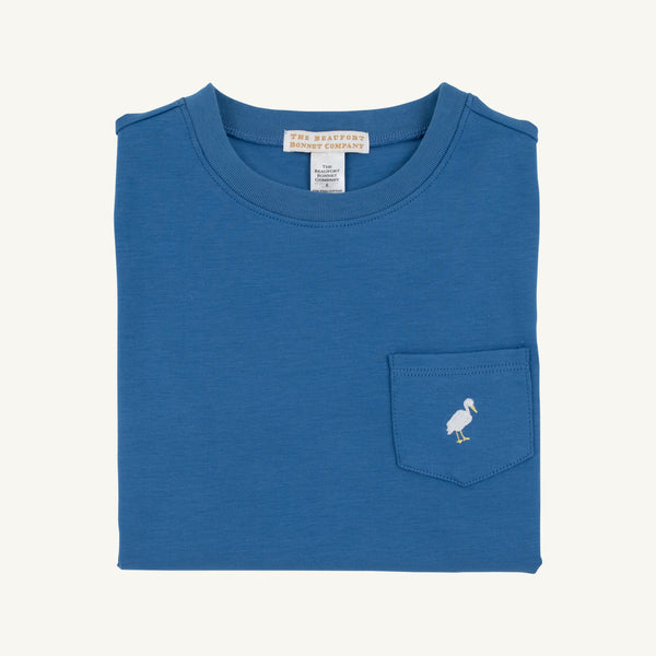 Carter Crewneck - Wood Boat Blue