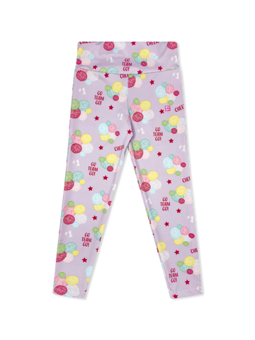 Abigail High Waist Legging - Cheer Goals