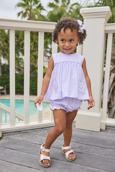 Applique Pocket Diaper Set - Sea Shells