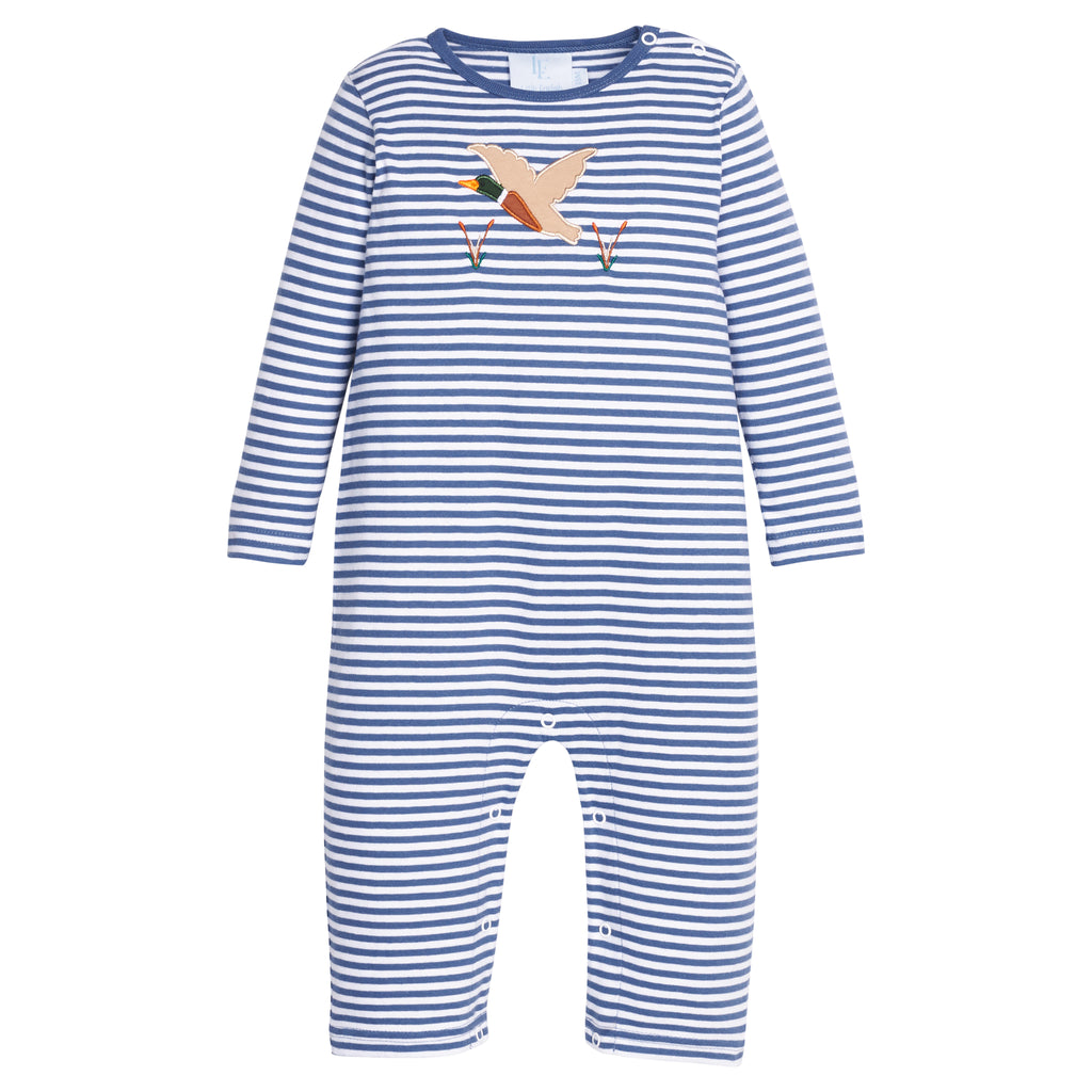 Applique Romper - Flying Mallard