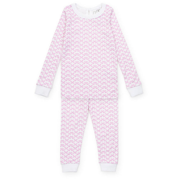 Ava Pajama Set - Pretty Pink Bows