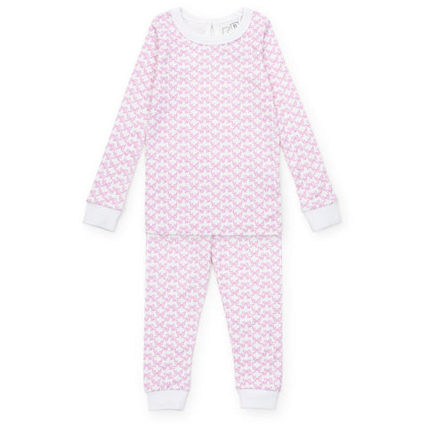 Ava Pajama Set - Pretty Pink Bows