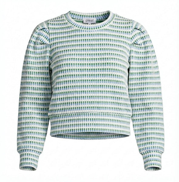 Peyton Top - Blue/Green