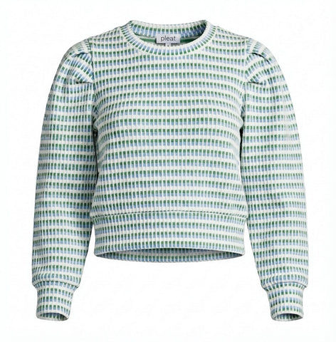 Peyton Top - Blue/Green