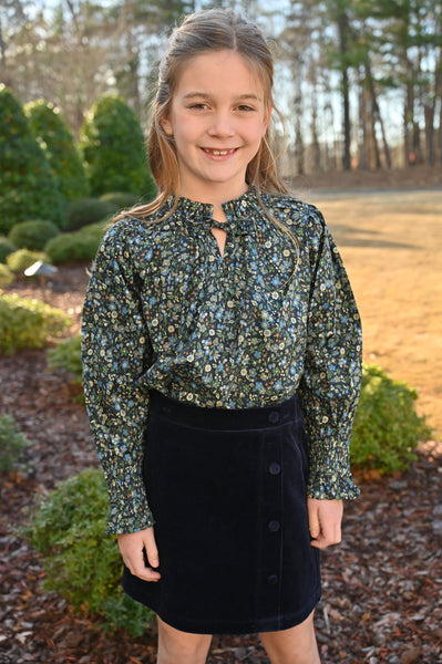 Blair Blouse - Twilight Floral