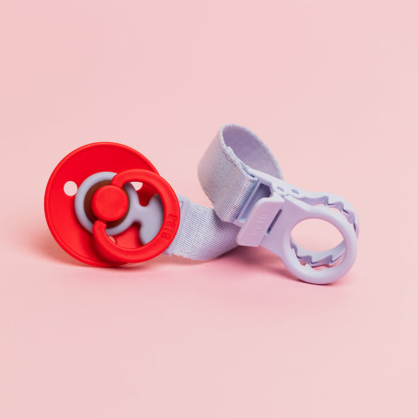 Pacifier Clip Loop - Dusty Blue