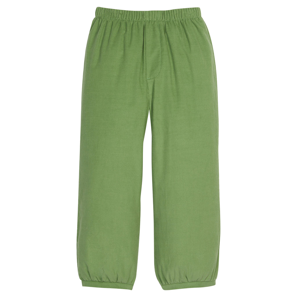 Banded Pants - Watercress Corduroy
