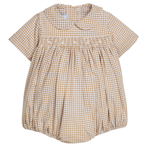 Barrington Bubble - Khaki Gingham