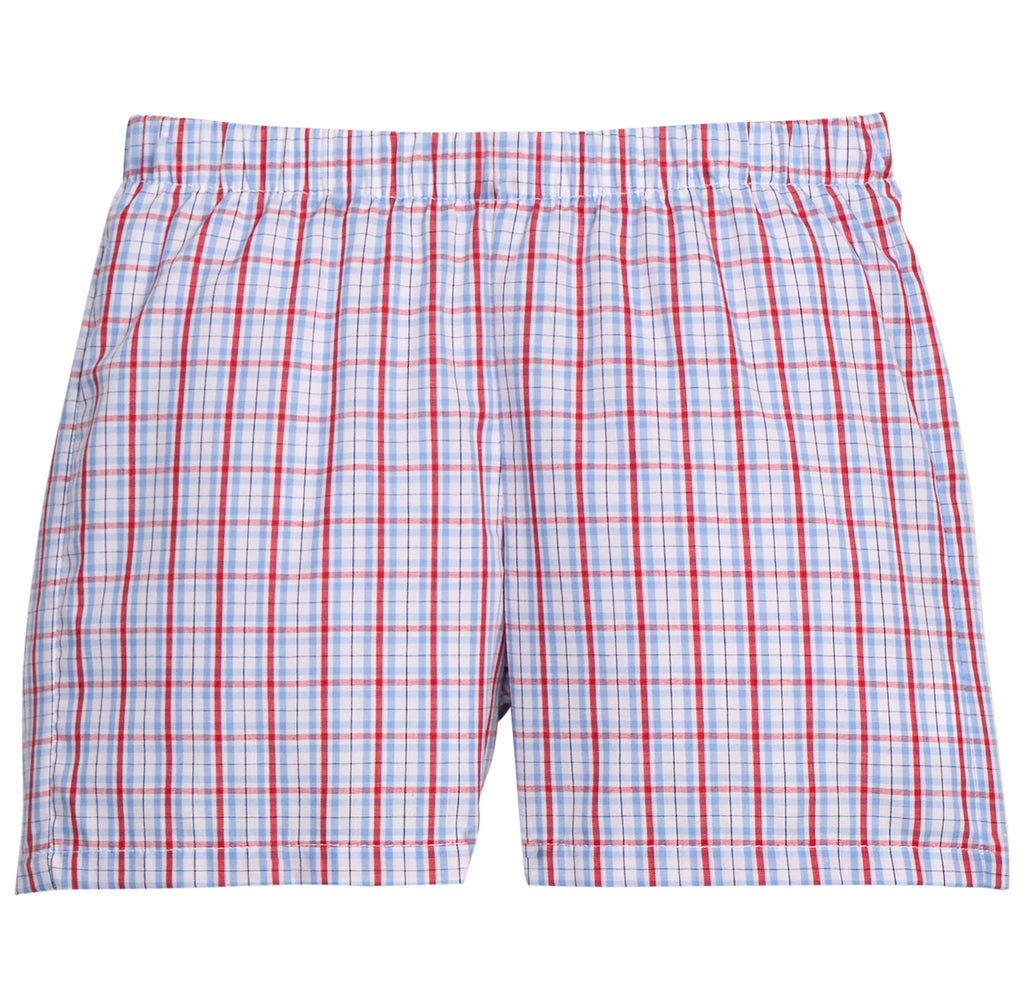 Basic Short - Patriotic Plaid