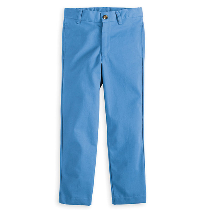 Twill Boy's Slim Pant, blue