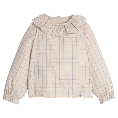 Bespoke Blouse - Durham Windowpane