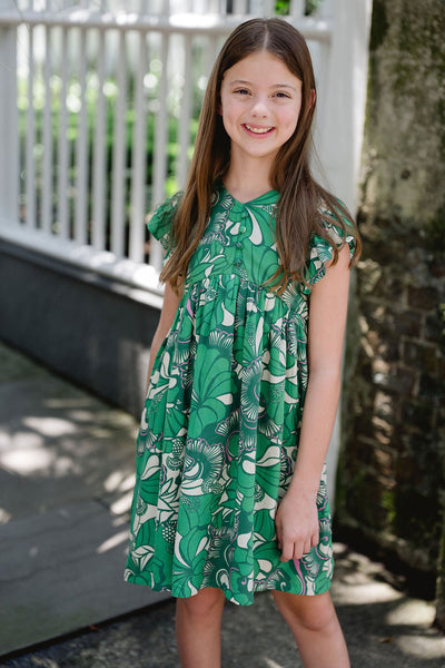Ellen Dress - Emerald