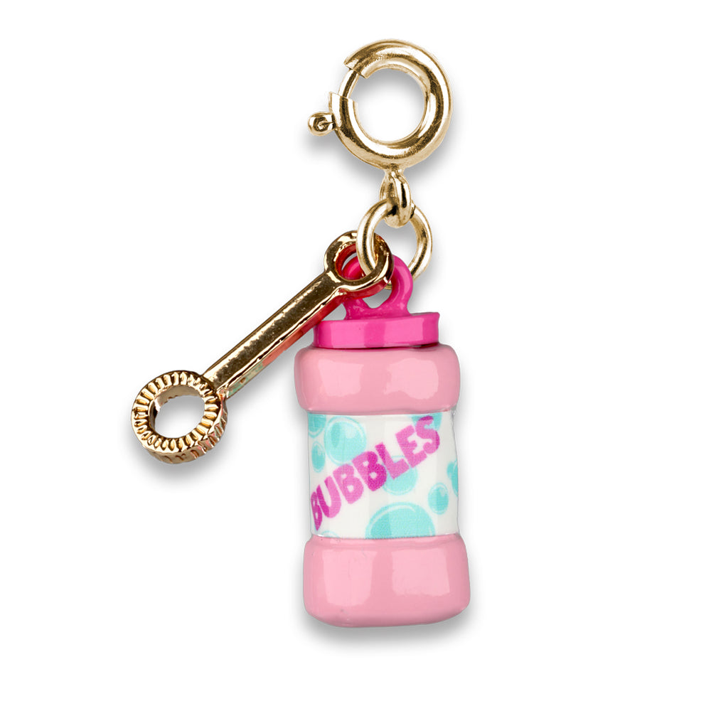 Gold Bubbles Charm