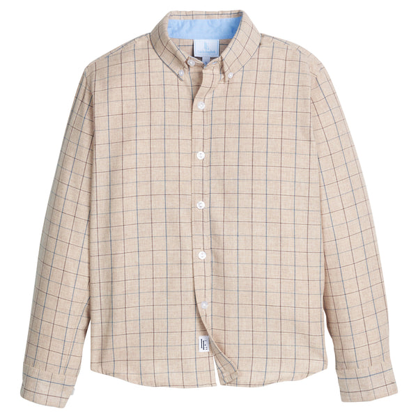Button Down Shirt - Durham Windowpane
