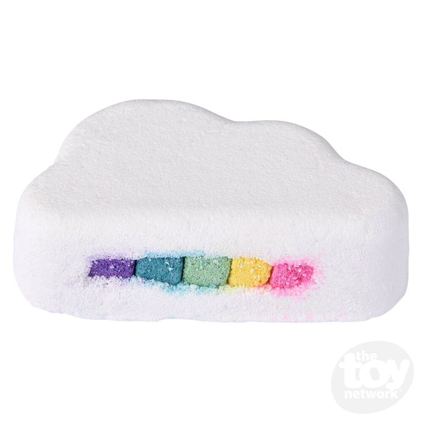 Rainbow Fizzy Cloud Bath Bomb